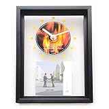 PINK FLOYD - Wish You Were Here: GERAHMTE CD-WANDUHR