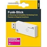 Schellenberg 21009 Magenta SmartHome Funk-Stick zur Steuerung von Schellenberg Funk-Produkten in einem QIVICON Smart Home Sy