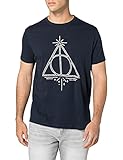 Springfield Herren Camiseta Harry Potter Unterhemd, dunkelblau, S