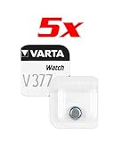 Varta Varta Knopfzellen SR66, 5 Stück