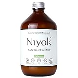 Niyok® Mundspülung mit Kokosöl antibakteriell und antiseptisch | ohne Fluorid und Mikroplastik | Bio Naturkosmetik auch für Kinder | Mundwasser antiviral | ohne Alkohol | Pfefferminze (500ml)