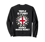 England Flagge St. George Kreuz Darts Spieler Trikot Sw