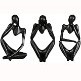 Der Denker Abstrakte Miniatur Skulptur Figuren Moderne Deko Skulpturen Handwerk Ornamente Kunst Dekoration für Wohnzimmer Schlafzimmer Office 13CM