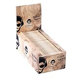 Young Master Zigarettenpapier Ungebleicht Braun 50 Heftchenx50 Blättchen Kurz Rolling Papers Virgin Unbleached Regular Papier,Kurzes Zigarettenpapier,Rollenpapier | Drehpapier | Smoke Pap