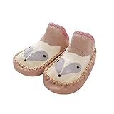 Cartoon Baby Schuhe 6-12monate Mädchen Jungen Lauflernschuhe Rutschfest Krabbelschuhe Indoor Bodensocken Weicher Boden Kleinkind Schuhe Komfortabel Kinder S