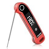 SMARTRO ST49 Professionelles Thermoelement-Fleisch-Thermometer Instant Read Digital-Thermometer zum Grillen BBQ-Küche-Lebensmittel-Kochen-Thermometer für Öl-Frittieren-Süßigkeiten-T