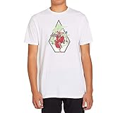 Volcom Herren Nozaka Skate Ss T T-Shirt, Weiß, M