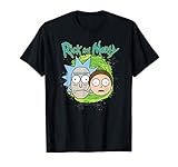 Rick and Morty Floating Heads T-S