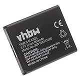 vhbw Akku kompatibel mit Sony-Ericsson C702, C901 Greenheart, C903, F305, G502, G700, G705, G900 Handy Telefon ersetzt BST-33 (Li-Ion, 900mAh, 3.7V)