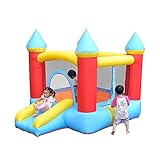 N / E Kinder Bounce Castle House Aufblasbare Trampolin-Folie 2 in 1, Party-aufblasbares Bouncy C