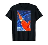 Sowjetunion UdSSR Retro Propaganda Raumfahrt CCCP T-Shirt T-S