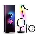 KucheHaushalt LED Tischdekor Wandlampe Schlafzimmer Fernbedienung Sinfonie Musical Note Lichtmusik Nachtlicht Innen Wohnzimmer Dekor Lampe, Stimmungslichter, Nachtlicht for S