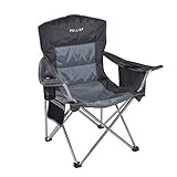 PELLIOT Camping Klappstuhl Outdoor Traglast bis 150 kg 59 * 59 * 99cm Im Freien/Angeln/Barb