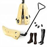 Schuhspanner Unisex Professionelle Schuhspanner Form Verstellbare Stiefelbreite Schuhformer Holz Stiefelbäume Stretch für Damen H