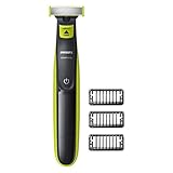 Philips One Blade Rasierer QP2520/20 Bartschneider (abwaschbar, NiMH Technologie) hellgrün-dunkelg