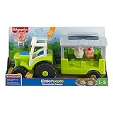 Fisher-Price Traktor Little People junior grau/grün 5-teilig