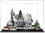 XIAN Vitrine aus Acryl für Lego 10293, staubdicht, transparent, Schaukasten für Lego Santa's Besuch (Bausteinmodell ist nicht im Lieferumfang enthalten!) (3 mm) (2 mm)