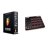 Image Line FL Studio 20 Producer Edition & AKAI Professional MPD218 - Portabler 16-Pad-USB/MIDI-Pad-Controller Mit MPC-Pads, zuweisbaren Reglern, Tasten für Notenwiederholung, Produktionssoftw