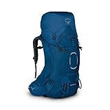 Osprey Aether 55 Trekkingrucksack für Männer Deep Water Blue - L/XL