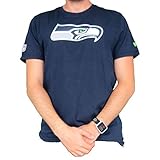 New Era - NFL - Seattle Seahawks - T-shirt | dunkelblau 4XL