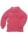 Reiff Jungen Kid's Schlüttli Uni Merinopullover Rosa 62/68