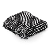 Ausla Plaid-Überwurf-Baumwollquadrate, weiche, Bequeme Überwurf-Baumwollquadrate für Sofa für Büro für S