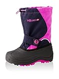 Trollkids Kinder Winter Stiefel Telemark, Marineblau/Magenta, Größe 38 EU