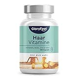 Haar Vitamine - Premium: 24 Vitalstoffe - 180 Kapseln - Bio-Aktiv: Alle 8 B-Vitamine - Keratin, Biotin, Selen, Zink & mehr - Laborgeprüft, hochdosiert, vegan ohne Zusätze in Deutschland herg