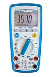 PeakTech 2180 – Digitales Multimeter mit LCR-Meter, Widerstand, Kapazität, Induktivität, Messgerät, 6000 Counts, Autorange, Strommessgerät, Durchgangsprüfer, beleuchtetes LCD-Display - CAT III 1000 V