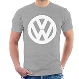 Volkswagen Classic White VW Logo Men's T-S