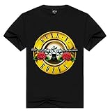 Herren Kurzarm t - Shirt mit Rundhalsausschnitt Guns n Roses Musik Geschenkidee - größe XXXL