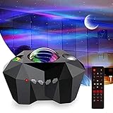 Aurora Galaxy Star Projector Light, 3In1 LED Laser Galaxy Sternenhimmel Ocean Wave Projektor Nachtlicht Mit Bluetooth Musik Speake für Erwachsene Kind Baby Party Home Schlafzimmer Dek