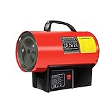 Heater Industrieheizer,heizstrahler Gas,heizlüfter Garage mit Thermostatsteuerung,Überhitzung für Werkstatt, Garage oder B