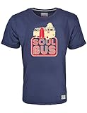 Herren T-Shirt VW Bulli »Soul Bus« Blau Gr.XL