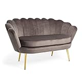 Beautify Sofa-Sofa in Lotusform, mit goldfarbenen Details, G