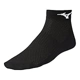 Mizuno Unisex Training Low Socke, Black, M