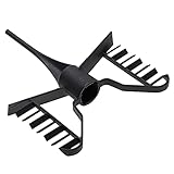 vhbw Rühraufsatz kompatibel mit Vorwerk Thermomix TM21 Küchenmaschine - Schmetterling-Aufsatz, Kunststoff, Schw