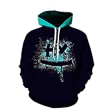 MITEHUAH Herren Hoodie Frühling und Herbst Casual Pullover Pullover Personalisierte Kleidung Top 3D Druck Rundhals Herren Warme Pullover (Color : F, Size : 3XL)