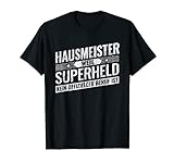 Top Hausmeister Geschenk Superheld Facility Manager T-S