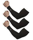 SHINYMOD UV-Schutz Armlinge verbesserte Version 1 Paar / 3 Paar Sonnenschutz Arm Kompression Tattoo Cover Armstulpen Frauen Männer für alle Outdoor-Aktivitäten H