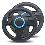LS 2x Lenkrad Racing Wheel für Nintendo Wii - schw