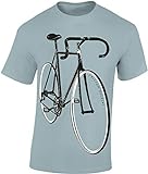 Fahrrad T-Shirt: Freedom Machine - Fixie Rad Geschenke für Damen & Herren Mann Männer Frau-en - Eingang Radfahrer Mountain-Bike MTB BMX Velo Rennrad E-Bike Outdoor Sport Urban Streetwear (XXL)
