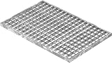 Fenau | Gitterrost/Baunorm-Rost Maße: 390 x 590 x 20 mm - MW: 30 mm / 30 mm (Vollbad-Feuerverzinkt) (Passend für Zarge: Fenau 400 x 600 x 23 mm) Industrie-Norm-Rost für L