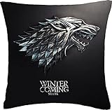 MOCOFO Game of Thrones Kissenbezug, Game of Thrones Kissenbezug, Kissenbezüge für Wohnzimmer, Sofa, Zuhause, Couch, 45,7 x 45,7 cm (Farbe 5)