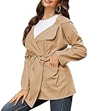 Damen Hoodies Farbblock Sweatshirt Casual Kapuzenpullover Langarm Shirts Oberteil Hoodie Frauen Weihnachten Elch Volksbrauch Druck Bluse Tunika Weihnachtspulli Rentier Xmas Oversize Weihnachtsp