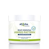 APOrtha Multi essential Amino Pattern I 300 Tabletten mit 8 essentiellen Aminosäuren nach Prof. Dr. Lucà- Moretti für eine optimierte Eiweißversorgung I Aminosäuren komplex hochdosiert vegane E