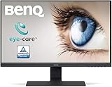 BenQ Eye CareSlim Bezel Monitor | Optimiert für Zuhause und Büro mit adaptiver Helligkeitstechnologie schwarz 22-inch (IPS)