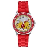 Winnie the Pooh Unisex Kinder Analog Quarz Uhr mit Gummi Armband WP3000