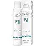 Allpresan diabetic Original Schaum-Creme INTENSIV – Medizinprodukt für sehr trockene bis rissige Fußhaut bei Diabetes mellitus, Vegan, 200