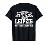 Herren Leipzip - Unterschätze niemals einen alten Mann Geschenk T-S
